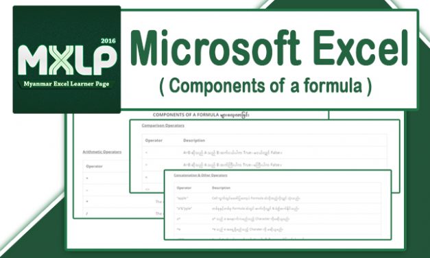 Components of a formula